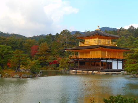 Kinkakuji-temple in Kyoto
