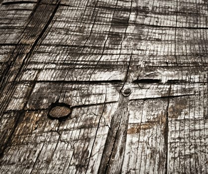 abstract background or texture retro chopped up old wooden board