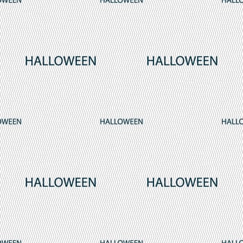 Halloween sign icon. Halloween-party symbol. Seamless abstract background with geometric shapes. illustration