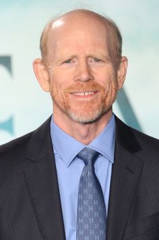 UNITED KINGDOM, London: American director Ron Howard poses for photographers during the premier of In the Heart of the Sea, a Ron Howard movie, in London on December 2nd, 2015.