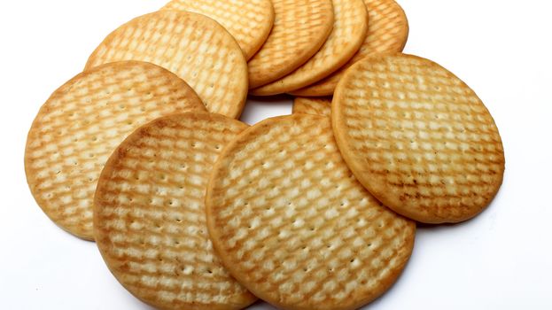 Macro of biscuit
