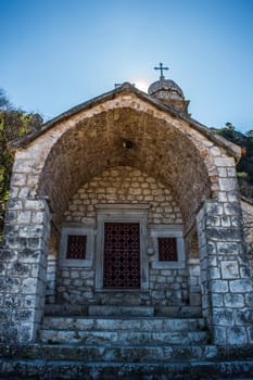 The castle St. John (San Giovanni) - Kotor 