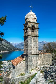 The castle St. John (San Giovanni) - Kotor 