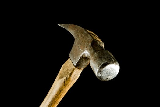 Hammer looking as though it is coming down on the camera