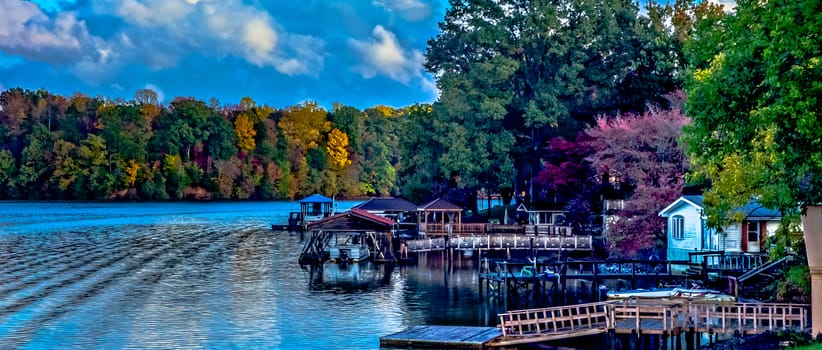 nature landscapes around lake wylie south carolina