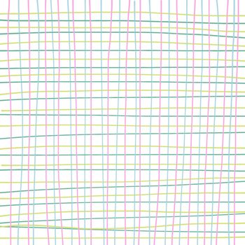 hand drawing of colorful grid . use for background
