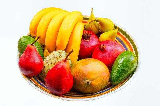 Mango, avocado, annona, bananas, pears, pomegranates. All these fruits as medicines and food for the long and healthy life