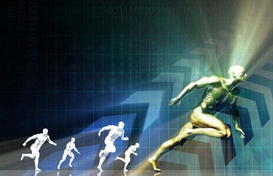 Health Science as a Medical Tech Concept Art