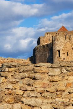 old military beautiful  big fortress in Ukraine