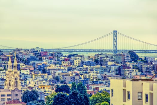 view of the San Francisco,California,USA