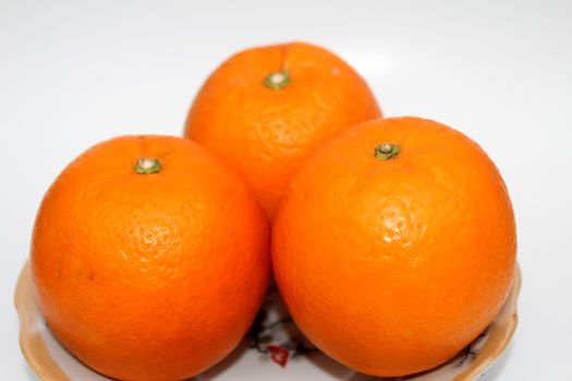 Orange isolated on white background