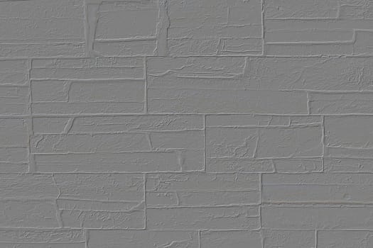 A modern brick wall with colorfull