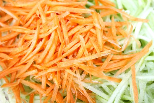 chopped carrots