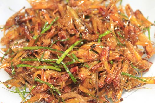 Roasted grasshopper