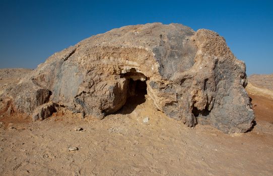 Crystal mountain, the hill near Farafra oasis ,Egypt