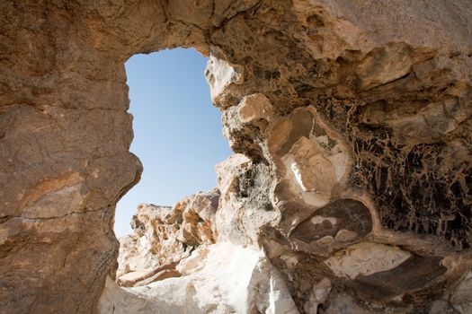 Crystal mountain, the crystal hills near Farafra oasis ,Egypt