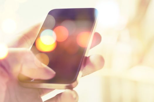 Multiple exposure of smart phone and Bokeh