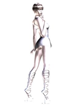 Digital Visualization of a Female