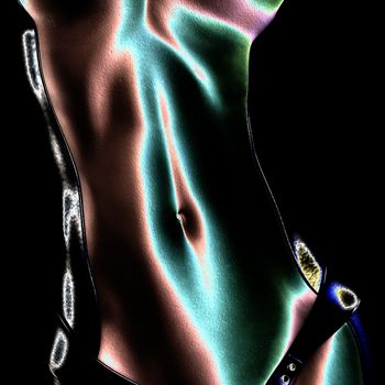Digital Visualization of a female Body