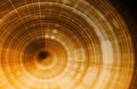 Business Management Software as a Abstract Concept Idea