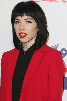 UNITED KINGDOM, London: Carly Rae Jepsen attends the Capital FM Jingle Bell Ball at 02 Arena in London on December 6, 2015. 