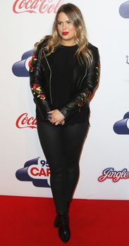 UNITED KINGDOM, London: Grace attends the Capital FM Jingle Bell Ball at 02 Arena in London on December 6, 2015. 