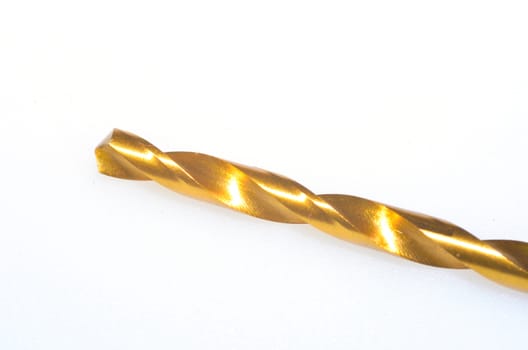 Gold colored drill bit