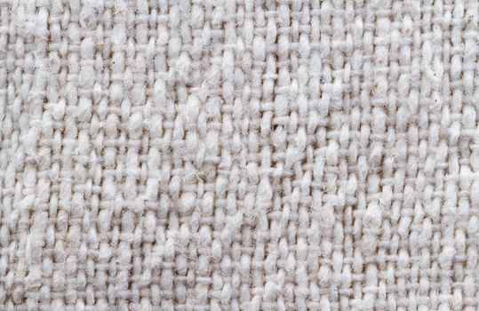 Closed up of natural texture cotton fabric for background
