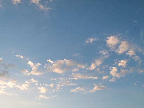 Sunset sky and cloud.