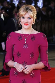 UNITED KINGDOM, London: Emerald Fennell attends the UK premiere of The Danish Girl at Odeon Leicester Square in London on December 8, 2015. 