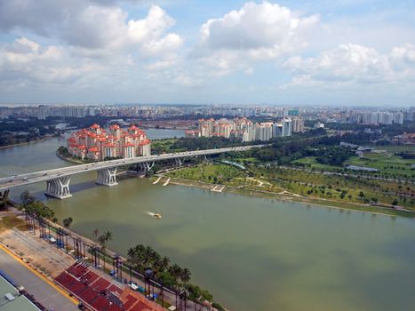 The scenery of Singapore