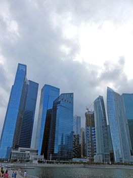 The scenery of Singapore