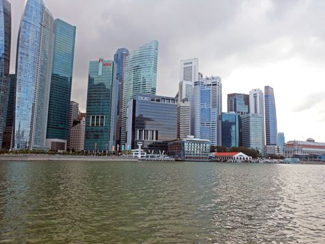 The scenery of Singapore
