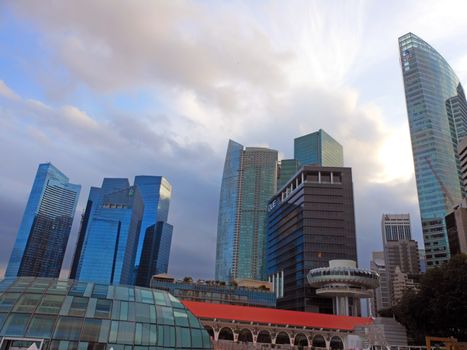 The scenery of Singapore