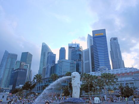 The scenery of Singapore