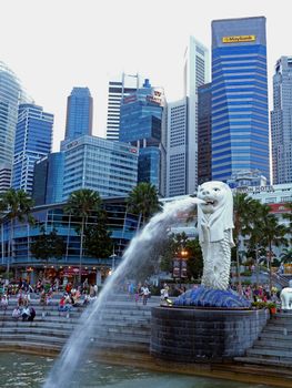 The scenery of Singapore