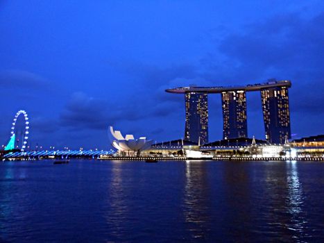 The scenery of Singapore