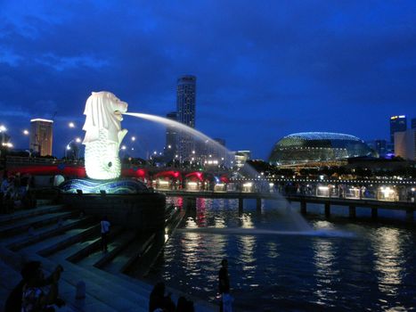 The scenery of Singapore