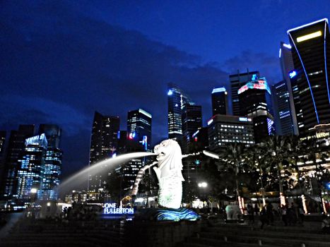 The scenery of Singapore