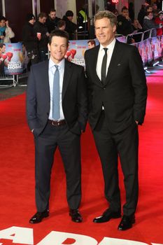 UK, London: Mark Wahlberg and Will Ferrell hit the red carpet at Leicester Square in London on December 9, 2015 for the premiere of their new film, Daddy's Home.