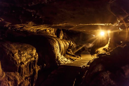 Hidden cave in Alanya, Antalya.