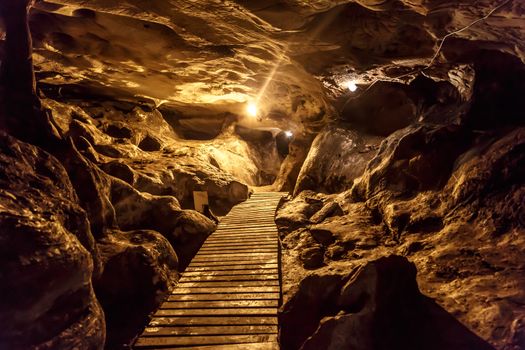 Hidden cave in Alanya, Antalya.
