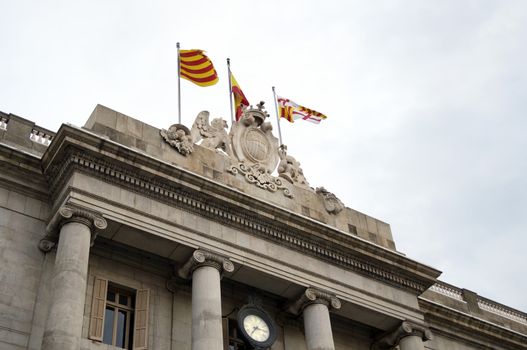 Barcelona city hall building (Ajuntament de Barcelona)