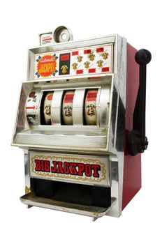 Slot machine with three bells jackpot