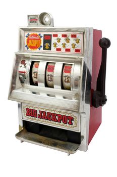 Slot machine with three bells jackpot