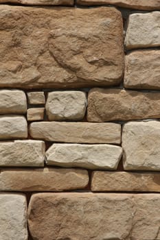 Texture of stone wall with for background