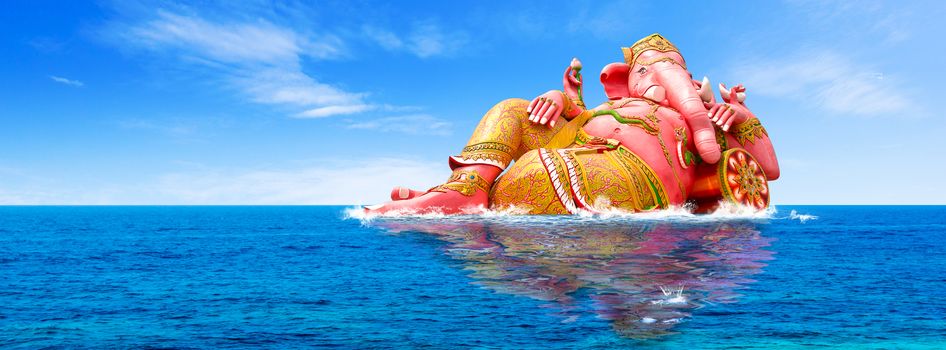 Ganesha's panorama, Hindu God and the god of success