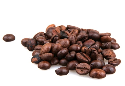 Coffee Beans isolated on white