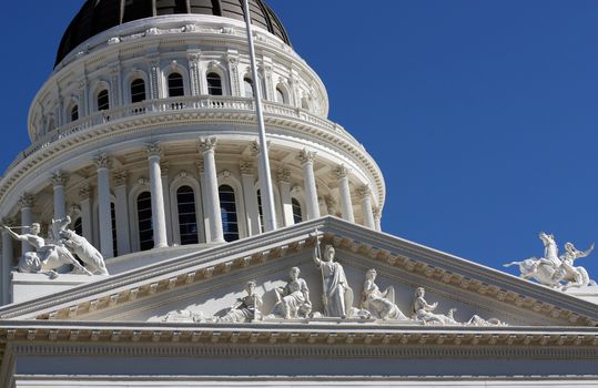 Capitol building in Sacramento California