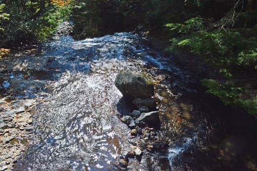 Beautiful river in Nagano Japan